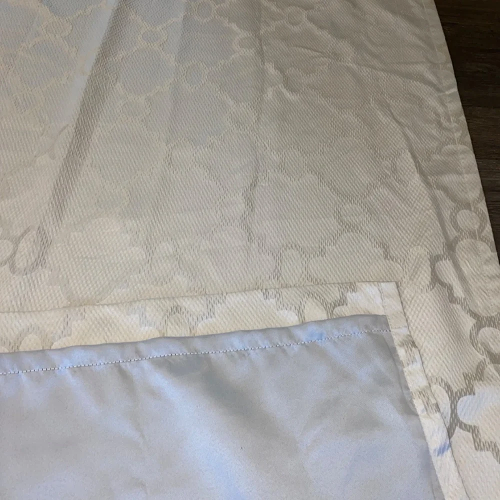 Lot of 2 matching 4x8 lined curtain panels